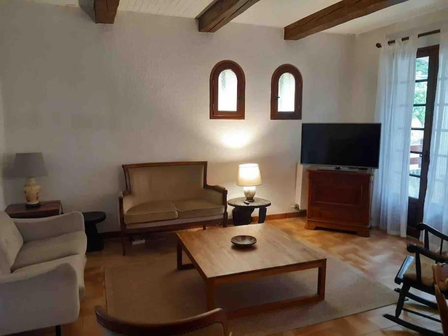 Villa La Louette, 100M Centre-Village, Piscine H-Sol, Proche Mer 滨海圣西尔 外观 照片